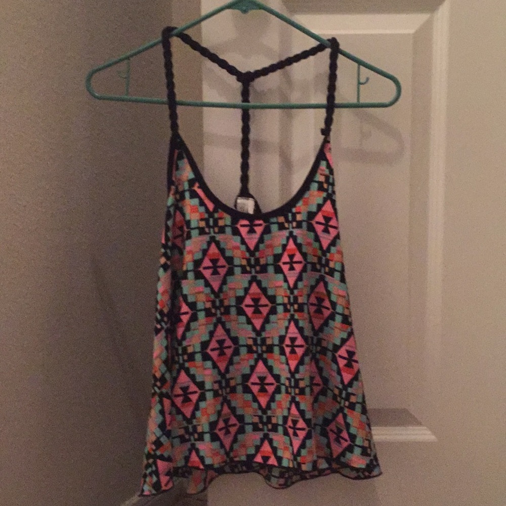 Flowy Print Tank